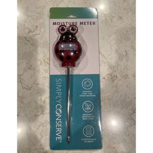 Simply Conserve Moisture Meter Lady Bug Save Water Conservation Garden Lawn NEW